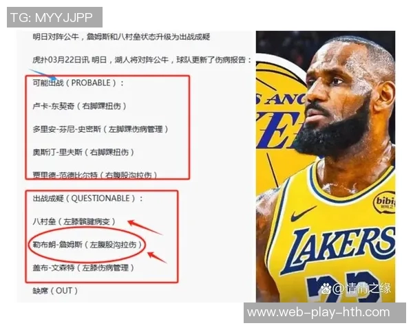 詹姆斯复出时机关键湖人战绩不佳凸显其重要性 詹姆斯复出时机关键湖人战绩不佳凸显其重要性